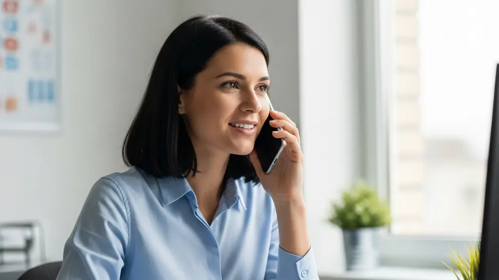 Coordinateur médical transmettant des nouvelles rassurantes à la famille du patient